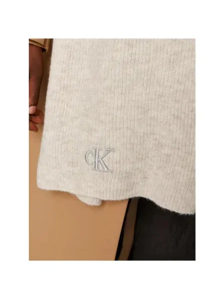 Džínsy Calvin Klein béžová