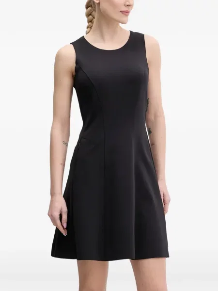 Rochie mini Sportalm fără mâneci în linie A negru