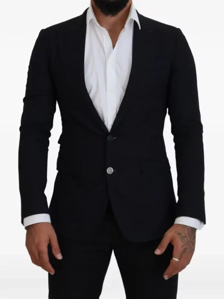 Sacou Dolce & Gabbana cu rever albastru