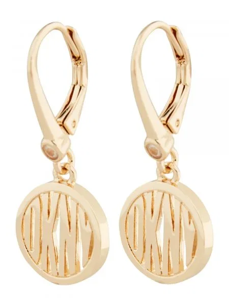 DKNY Cercei / transparent auriu