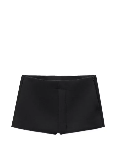 Fusta mini Alexander Wang din jerseu negru
