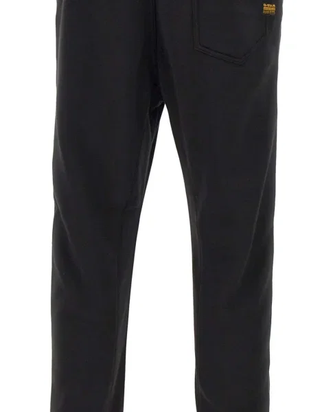Pantaloni G-star Raw alergare cu autograf cu cordon negru