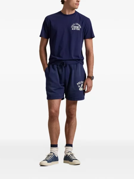 Cu centură curea Polo Ralph Lauren tricotate cu dungi albastru