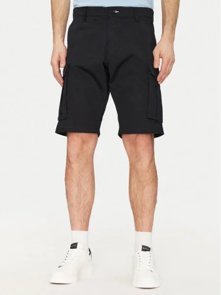 Pantaloni scurți Gant negru