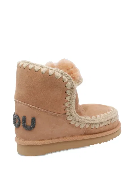 Botine Mou din piele de căprioară