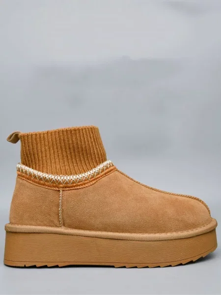 Замшевые сапоги Stilli коричневые