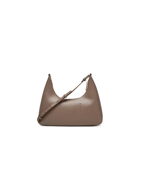Torbica Calvin Klein Foil Logo Conv Shoulder Bag bež