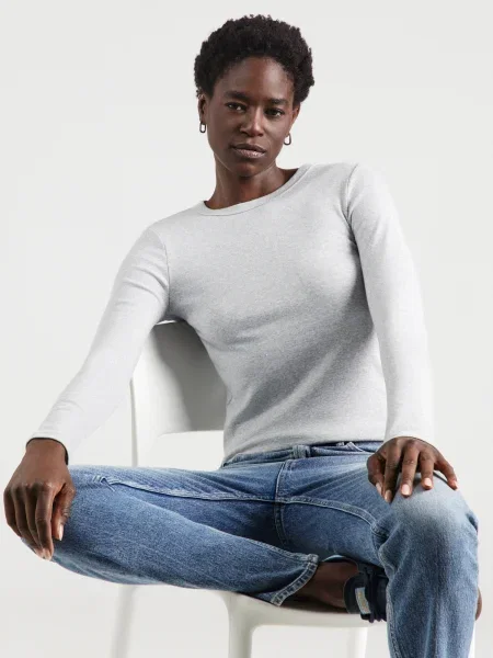 Tricou Gap stretch gri