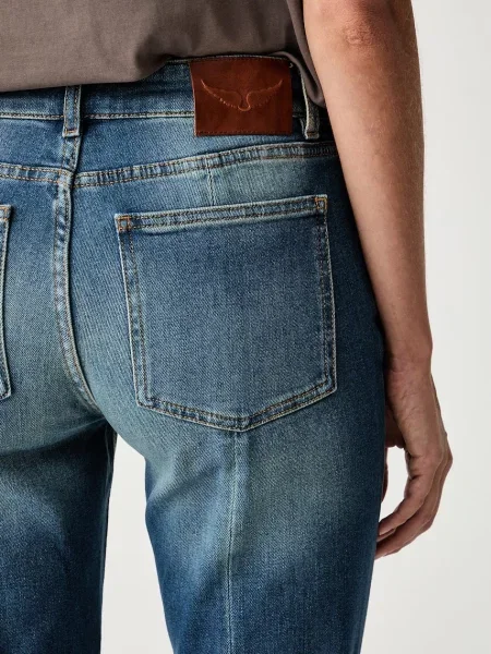Trapéz kiszélesedő farmer Zadig&voltaire kék