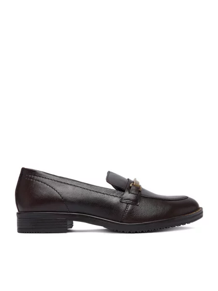 Loafersy Lasocki brązowe