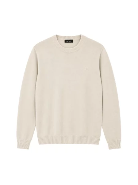 Sweter Replay beżowy