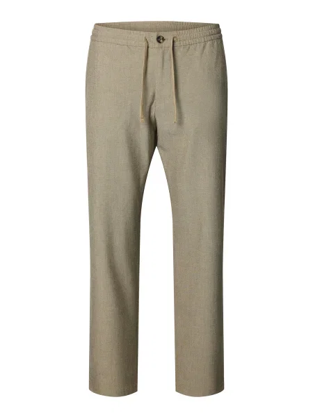 SELECTED Pantaloni eleganți SLHROBERT nisipiu