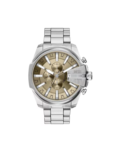 Годинник Diesel Mega Chief Slim Срібний
