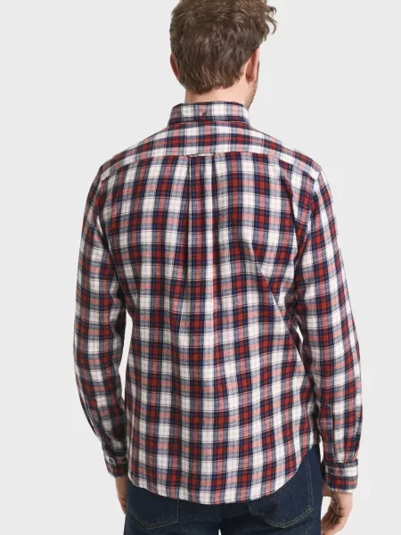 Клетчатая рубашка Gant