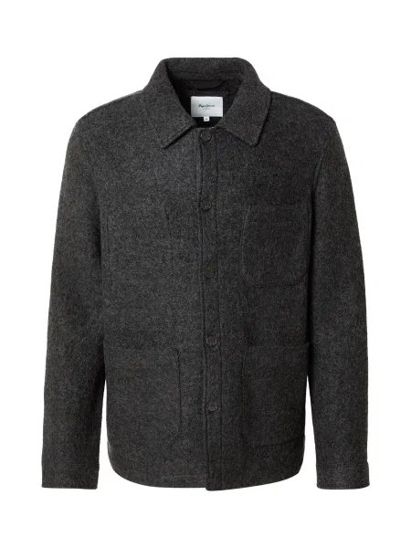 Pepe Jeans Geacă de primăvară-toamnă PATRICK închis gri