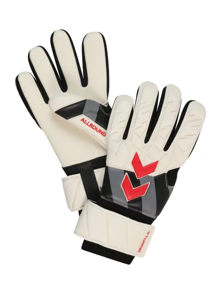 Hummel Mănuși sport gri închis / roșu / negru / murdar alb