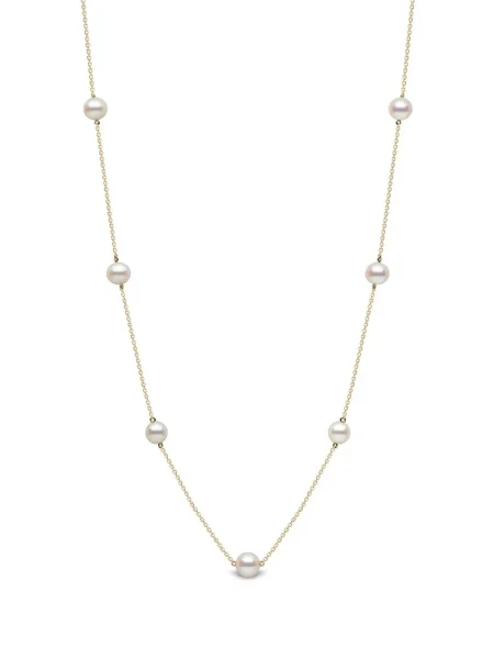 Класическо колие Yoko London жълто