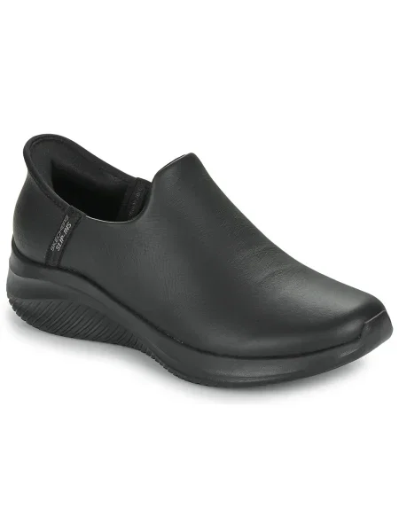 Pantofi Skechers din piele negru
