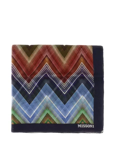 Fular Missoni albastru