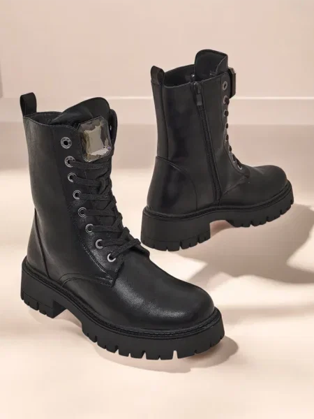Cropp cizme scurte Resti negru