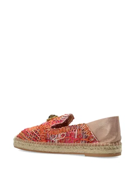 Espadrilky Kurt Geiger London s autogramem růžové