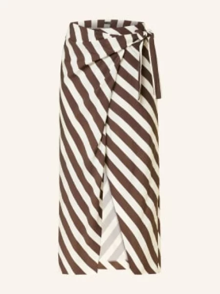 Windsor. Spódnica O Kroju Kopertowym braun biała