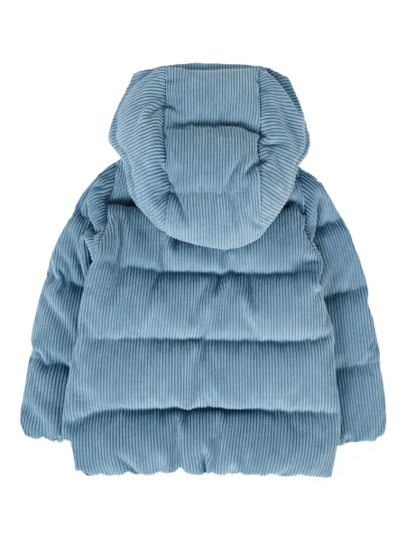 Kurtka dziecięca Moncler Enfant niebieska