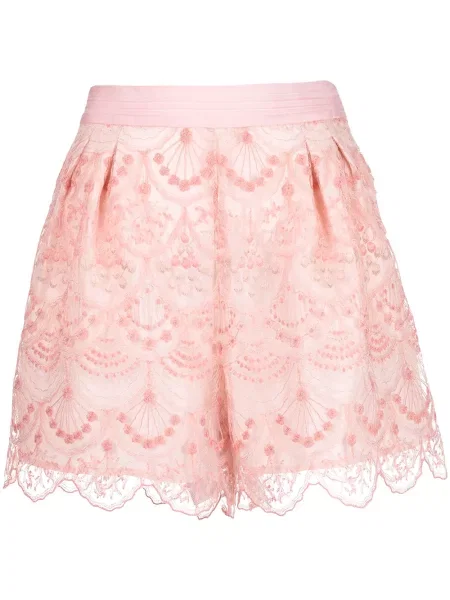Pantaloni scurți Shiatzy Chen din dantelă