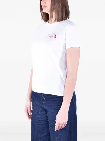 Tricou Mc2 Saint Barth cu broderie alb
