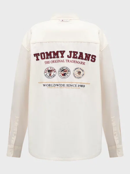 Сорочка Tommy Jeans біла
