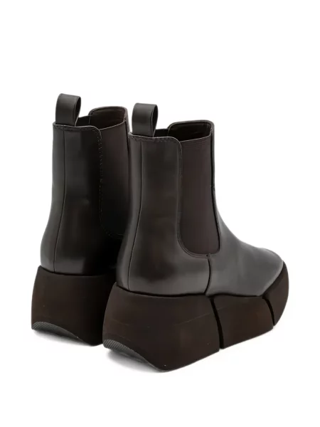 Botine chelsea Paloma Barcelo cu platformă maro
