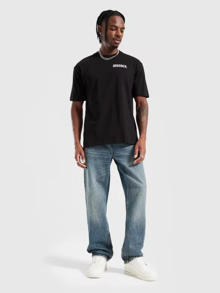 Hoodrich T-Shirt Regular Tshirt czarna