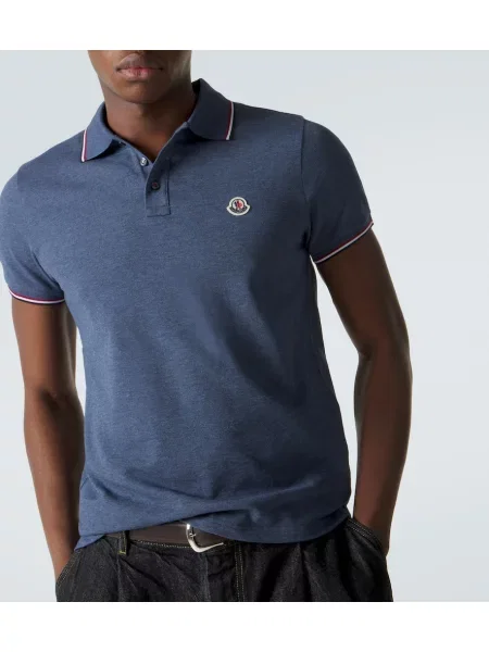 Polo Moncler albastru