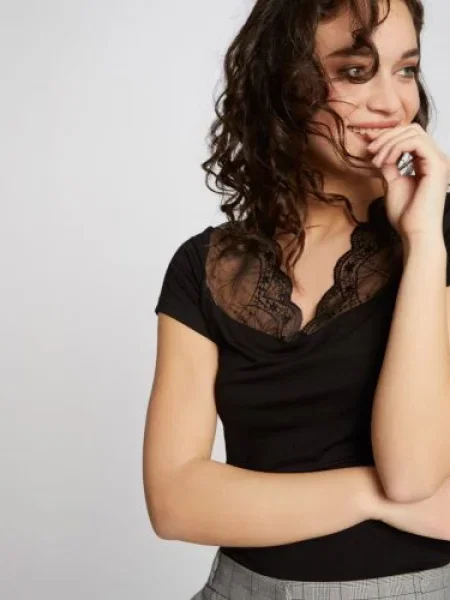 Morgan Tricou LARY' negru