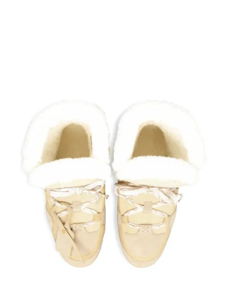 Fűzős csipkés sneaker Off-white fehér