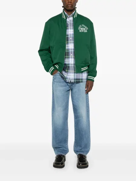 Polo Polo Ralph Lauren cu broderie din piele de căprioară cu model floral alb