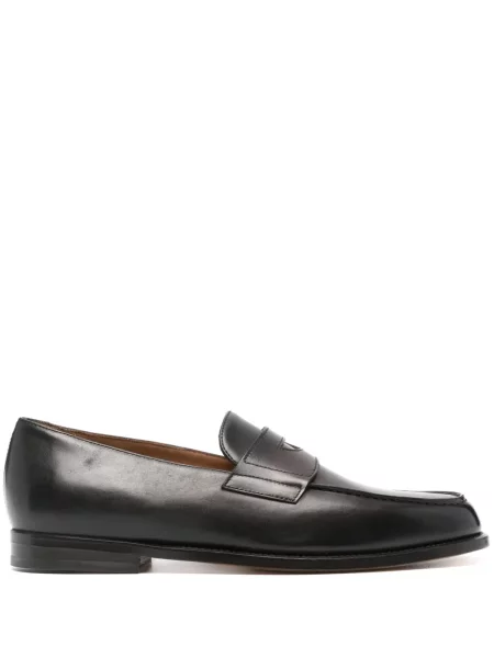 Pantofi loafer Doucal's din piele maro