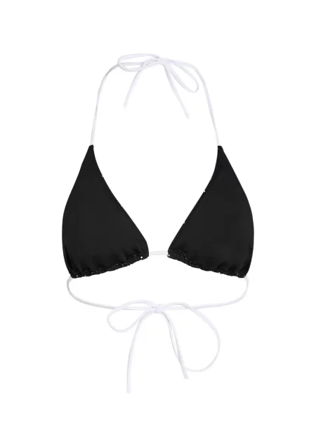 Top Karl Lagerfeld cu buline negru