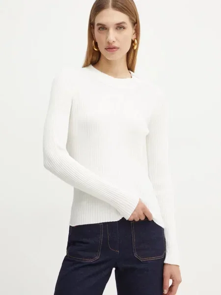 Пуловер Morgan MYA дамски от лека материя MYA бяло