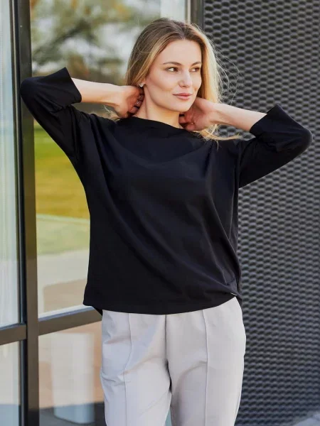 Лонгслив Umon черный