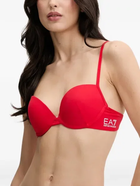 Bikini Ea7 Emporio Armani cu imagine roșu