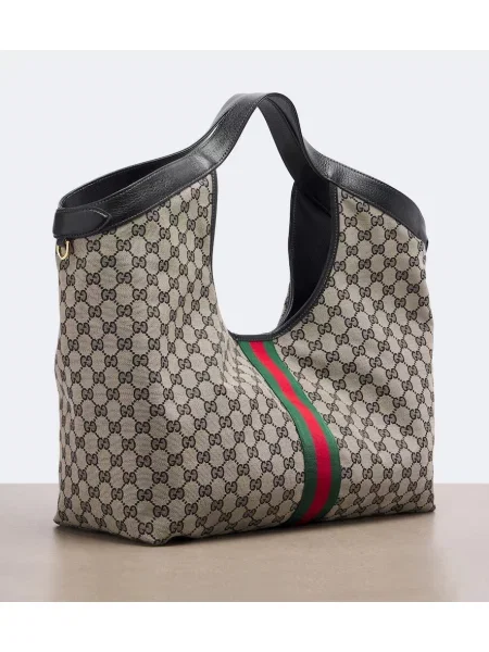 Geantă shopper Gucci din canvas