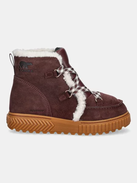 Μπότες χιονιού Sorel ONA AVE ALPINE BOOT WP μπορντό
