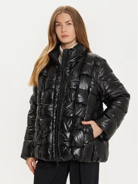 ViCOLO Geacă de iarnă negru