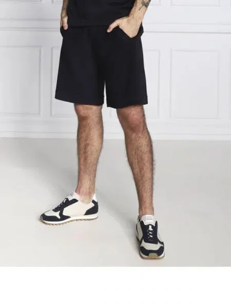 BOSS BLACK Pantaloni scurți Lamson 09 | Relaxed fit negru