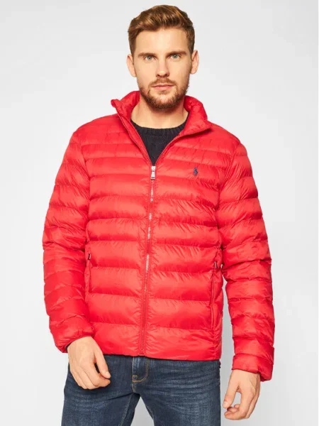 Polo Ralph Lauren Geacă de iarnă Terra roșu