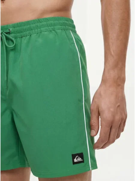 Quiksilver Plaukimo šortai Stretch Piped Volley 16 žalia