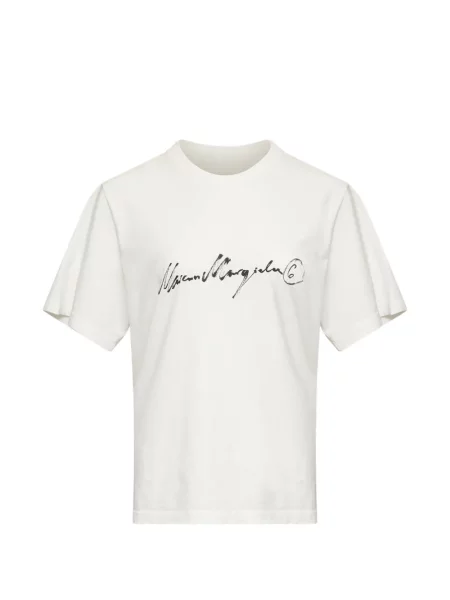 Tricou Mm6 Maison Margiela cu imagine alb