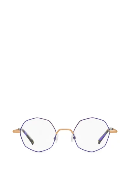 Ochelari de soare Morel cu imprimeu geometric violet