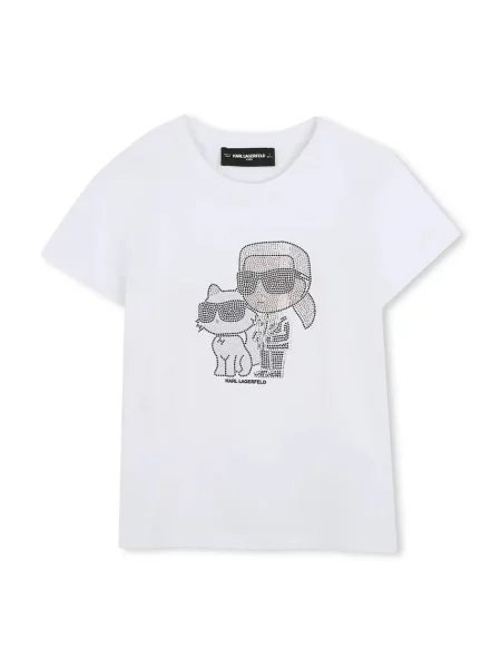 Karl Lagerfeld футболка дитяча з бавовною